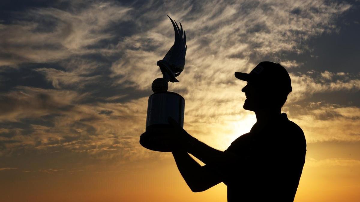 Golfer Victor Perez wins the Abu Dhabi Championship